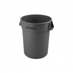 Kleaning Essentials Grey Round Bin 75.7L