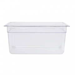 Pro.cooker GN Pan Polycarbonate 1/2 150mm Clear