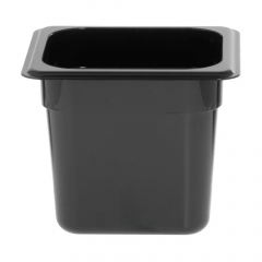 Pro.cooker GN Pan Polycarbonate 1/6 150mm Black