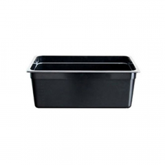 Pro.cooker GN Pan Polycarbonate 1/2 65mm Black
