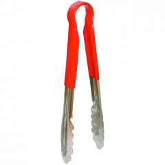 Tong PVC Coated Handle Red 230mm