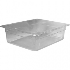 Delta Clear Polycarbonate GN 1/2 Food Pan