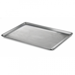 Pro.cooker Perforated Aluminium Sheet Bun 460x330mm