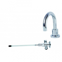 Jetstream JET780D Knee Operated Timer Basin Tap Set