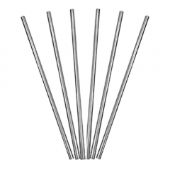 Stainless Steel Reusable Cocktail Straw - 6 Per Pack - 120mmL x 5mmD