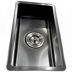 Zomodo Integrato Q Eco-Sink Wash Bowl Black Pearl