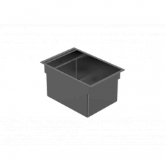 Zomodo Integrato Q Bar / Prep Sink Black Pearl