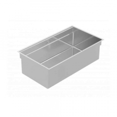Zomodo Integrato Q Large Single Sink with Accessories