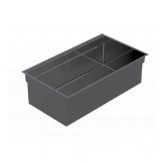 Zomodo Integratio Q Large Single Sink Black Pearl