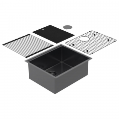 Zomodo PearlArc ITZ500-BP Single Bowl with Accessories