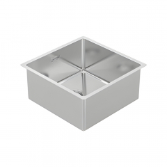 B&F BDM440 Single Fabricated Bowl 400x400x200mm