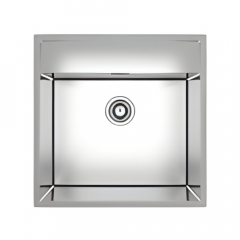 B&F Designer 540 R10 Laundry Bowl with Tap Panel
