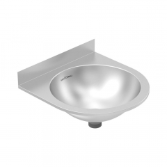 B&F WB3R Wash Hand Basin Round c/w waste & bracket