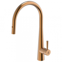 Zomodo PearlArc Cignus 14 Pull Out Swivel Spout Rio Bronze