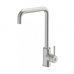 B&F Delta 11 Swivel Spout Brushed Stainless Steel