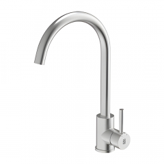 B&F Nox Swivel Spout Brushed Stainless Steel