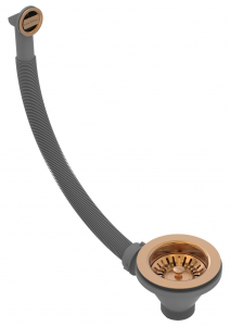 Zomodo Waste Kit with Overflow Rio Bronze