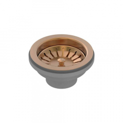 Zomodo WKO-RB PVD 90mm Bronze Waste - No Overflow