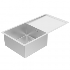B&F Designer Stratus STB100 Insert Single Bowl with Drainer Tray