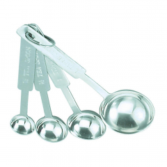 Measuring Spoon Set 4 Piece Stainless Steel 1/4 Tsp