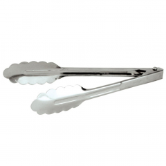 Tongs Heavy Duty with No Clip Stainless Steel 400mm