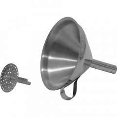 Stainless Steel 130mm Funnel