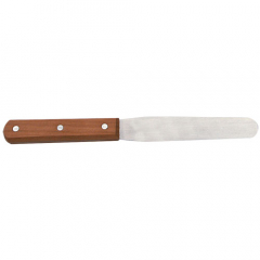 Wooden Handled Straight Spatula