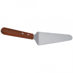 Wooden Handled Stainless Steel Cake Server