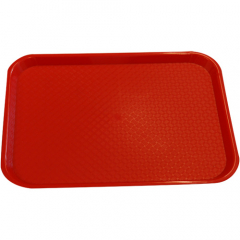 Red Snack Tray Medium