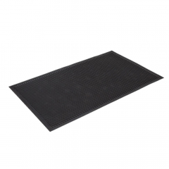 Delta Ridged Rubber Scraper Mat