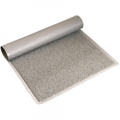 Delta Hi Mesh Mat Pressed Edges Grey