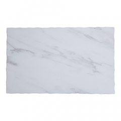 Accolade Melamine Display Board 43x29cm Marble White