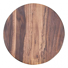 Accolade Melamine Round Platter Acacia