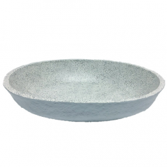 Accolade Melamine Oval Bowl 38cm x 32cm x 9cm Crackle