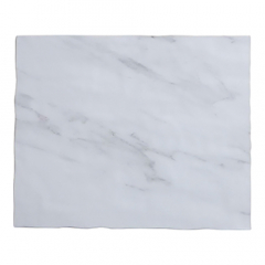 Accolade Melamine Display Board 35x29cm Marble White