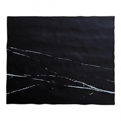 Accolade Melamine Display Board 35x29cm Marble Jet