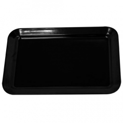 Black Rectangle Melamine Bowl - 45x30x7cm