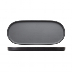 Coucou Dual Colour Melamine Oblong Plate