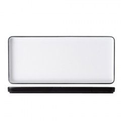 Coucou Dual Colour Melamine Rectangle Plate 