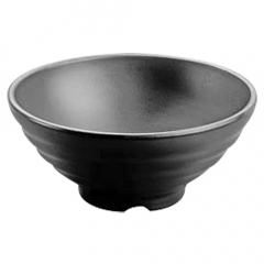 Melamine Rice/Soup/Noodles Bowl 18.6cm Black