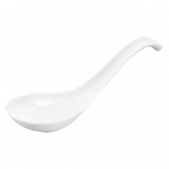Melamine White Ramen Spoon 16.5cm