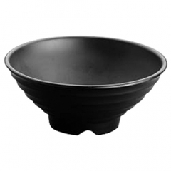 Melamine Rice/Soup/Noodles Bowl 23cm Black