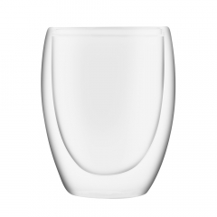 Brew Infusion Double Wall Glass Tumbler 400ml 2 Piece Set