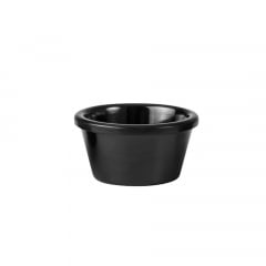 Ryner Ramekin Smooth 45ml Black Melamine