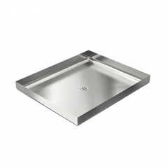 B&F SF3 Fabricated Shower Tray 925 x 775 center waste