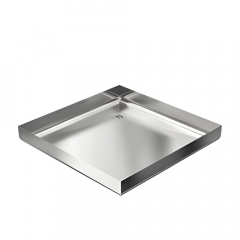 B&F SF7 Fabricated Shower Tray 925 x 925 Corner Waste