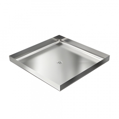 B&F SF6 Fabricated Shower Tray 925 x 925 Center Waste