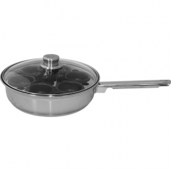 Pro.cooker Egg Poacher Stainless Steel 6 Cup