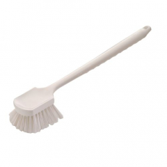 Gong Brush Long Handle White