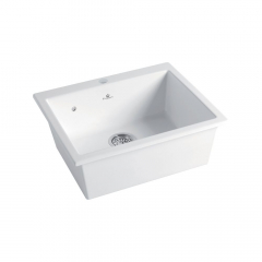 Chambord CONSTANCE-II Fireclay Undermount White 600x506